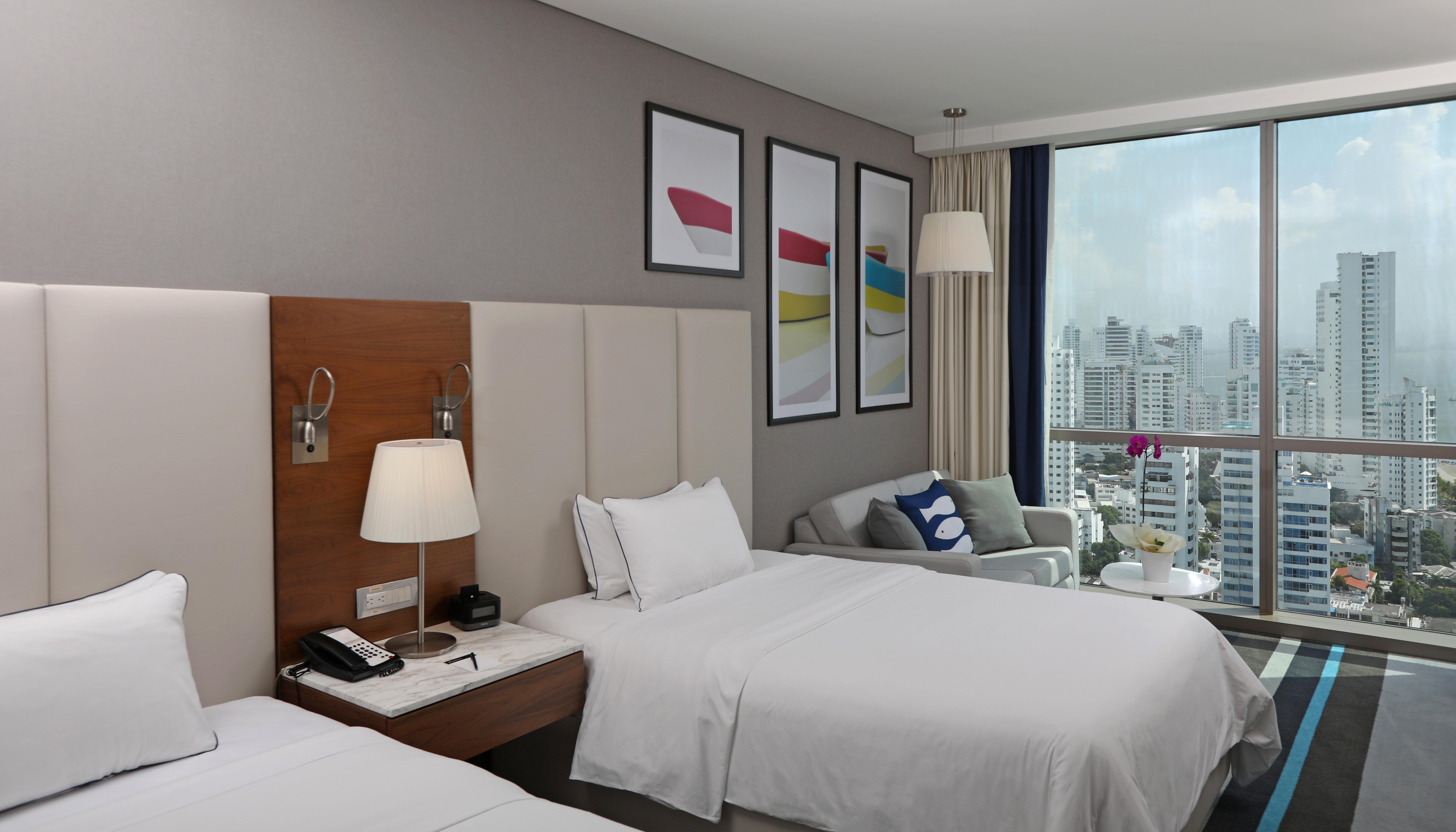 Hotel Intercontinental Cartagena By Ihg Exterior foto A guest room at the hotel